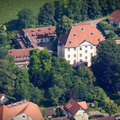 Schloss Munzingen  Luftbild