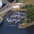 Rönnebecker Hafen, Bremen-Blumenthal Luftbild