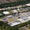 Alter Flugpl, Industriegebiet West Vechta  Luftbild