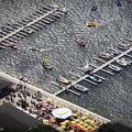 Bootshafen Unterbacher See  Luftbild