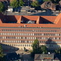 Haus Ruhrort, das Tausendfensterhaus Duisburg Luftbild