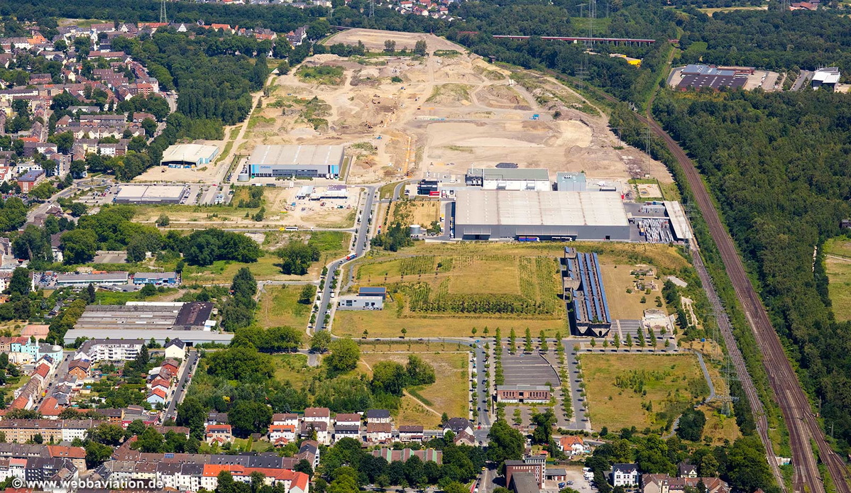 Industriegebiet „Schalker Verein“  Gelsenkirchen Luftbild