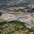 Autobahnkreuz Herne, A42 - A43 Luftbild