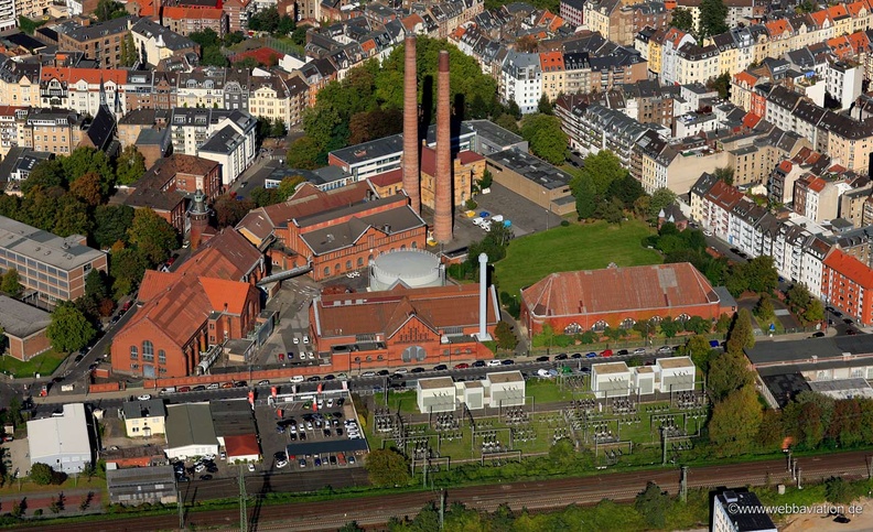 Heizkraftwerk Südstadt Köln Luftbild