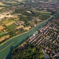 Dortmund-Ems Kanal Münster Luftbild