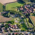  Landhaus Keller und  Bürgerpark Raesfel  Luftbild