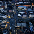 Alte Markt   Wuppertal Deutschland bei Nacht Luftbild