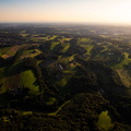 NSG Deilbachtal Sonnenuntergang Luftbild