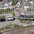 Schwebebahn Haltestelle Wuppertal-Oberbarmen  Luftbild