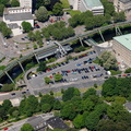 Schwebebahnstation Ohligsmühle in Wuppertal-Elberfeld  Luftbild