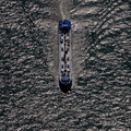Rheinschiff Ingrid  Koblenz Luftbild 