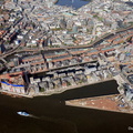 Speicherstadt HafenCity  Hamburg  Luftbild