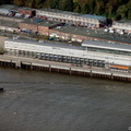England Terminal  Hamburg Luftbild