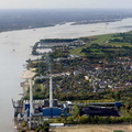  Kraftwerk Wedel  Hamburg  Luftbild
