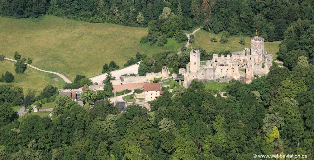 Burg Rötteln Luftbild