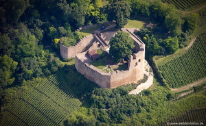 Burg Lichteneck Luftbild