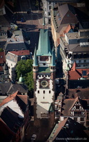 Martinstor Freiburg Luftbild