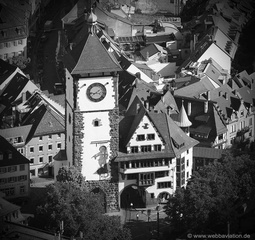 Schwabentor Freiburg im Breisgau Luftbild
