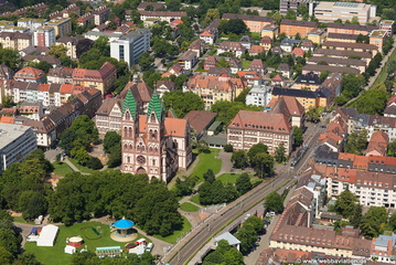Stühlinger Freiburg im Breisgau  Luftbild