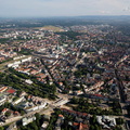 Freiburger Kronenbrücke und umgebung Luftbild