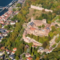 Heidelberger Schloss Luftbild