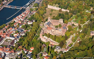 Heidelberger Schloss Luftbild