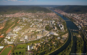 Universitäts Klinikum Heidelberg Neuenheimer Feld Heidelberg Luftbild 
