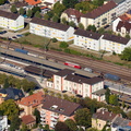 Bahnhof Schwetzingen Baden-Württemberg Luftbild 