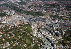Luftbild von Stuttgart