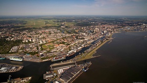 Kaiserhafen I Bremerhaven Luftbild