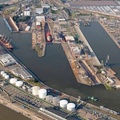Lloyd Werft Bremerhaven Luftbild