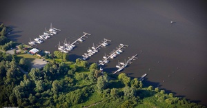 Marina Nordsee-Yachting Bremerhaven Luftbild