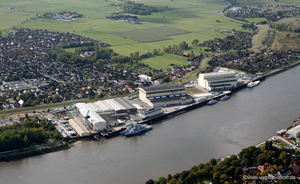 Luerssen Werft Luftbild da74424