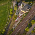 Museumseisenbahn Ammerland-Barßel-Saterland , Ocholt, Luftbild
