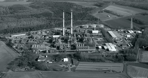 ExxonMobil Erdgasaufbereitungsanlage (EAA) Großenkneten. Luftbild