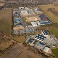 Gewerbe- und Industriegebiet "Ahlhorner Heide", Ahlhorn Niedersachsen Luftbild