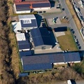 SRP Elektrotechnik, Solaranlageninstallationsservice, Gewerbegebiet "Ahlhorner Heide", Ahlhorn Niedersachsen Luftbild