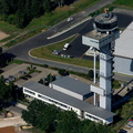 Kontrollturm ( Tower )  Flughafen Hannover Luftbild