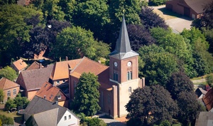 St. Marien Kirche Colnrade Luftbild