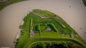 Festung Leerort Leer (Ostfriesland) Luftbild
