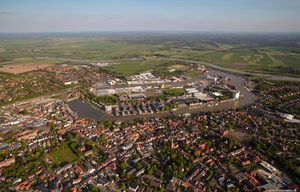 Leer Ostfriesland  Luftbild