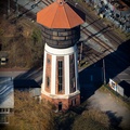 Bahnwasserturm Oldenburg Hafen  Luftbild