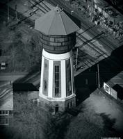 Bahnwasserturm Oldenburg Hafen  Luftbild