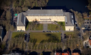 Landtagsgebäude und Staatsministerium Oldenburg Oldenburg Luftbild