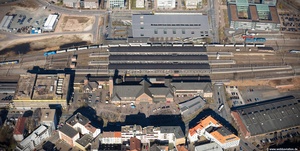Oldenburg Hauptbahnhof Luftbild