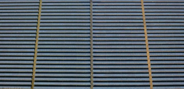 Solar Panels Luftbild