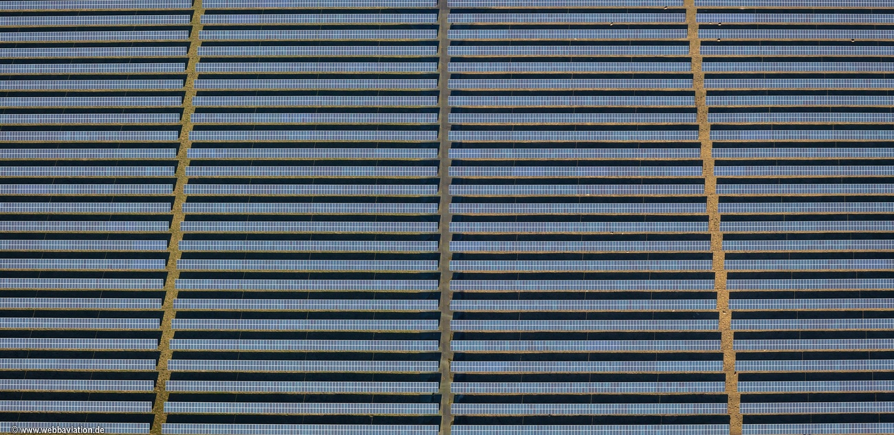 Solar Panels Luftbild