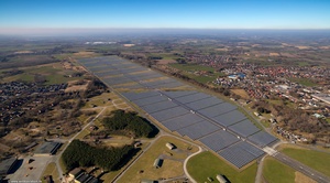  Solarpark auf dem ehemaligen Oldenburger Fliegerhorst  Oldenburg Luftbild