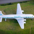 Douglas DC-6,Bad Laer,   Luftbild
