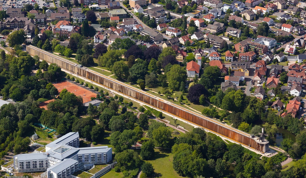 neues Gradierwerk ,Bad Rothenfelde Luftbild